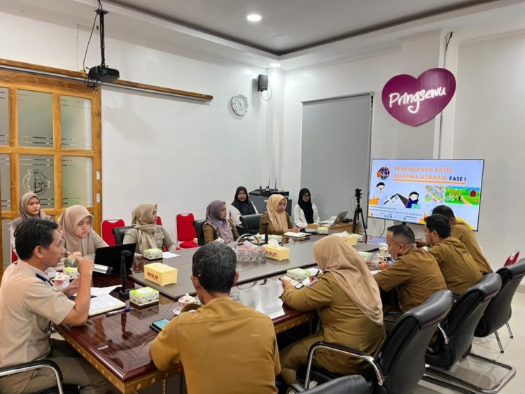 Pertanahan Pringsewu Perkuat Program Akses Reforma Agraria