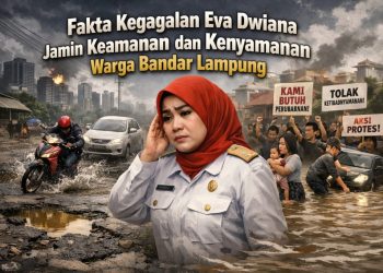 Dua Periode Memimpin, Masalah Banjir Bandar Lampung Tak Kunjung Tuntas