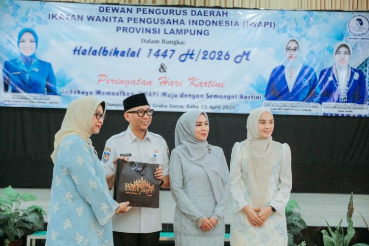 Hadiri Halalbihalal IWAPI, Gubernur Tekankan Peran Strategis Pengusaha Perempuan