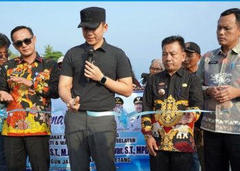 Jalan 1 Km di Kalianda Resmi Dibuka, Pedagang Akui Pengunjung Meningkat