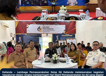 Tasyakuran HBP ke-62, Lapas Kalianda Hadirkan Program Nyata untuk Keluarga WBP