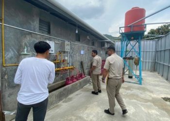 Topografi hingga Legalitas Tanah Jadi Fokus Tinjauan Dapur SPPG di Cukuh Balak