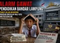 Program Sekolah Gratis Bandar Lampung Disorot, Dana BOSDA Belum Juga Tersalurkan