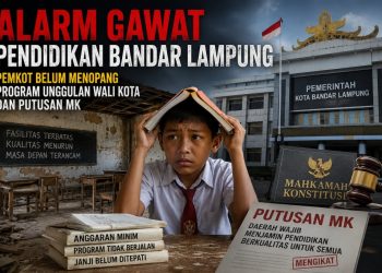 Program Sekolah Gratis Bandar Lampung Disorot, Dana BOSDA Belum Juga Tersalurkan