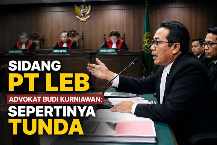 Kasus PT LEB Masih Bergulir, Agenda Sidang Kamis Diduga Ditunda