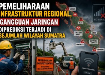 Warga Sumatra Diimbau Antisipasi Gangguan Komunikasi dan Internet Malam Ini