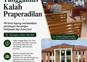 LBH Tanggamus Menang Praperadilan, Penetapan Tersangka Dibatalkan Pengadilan