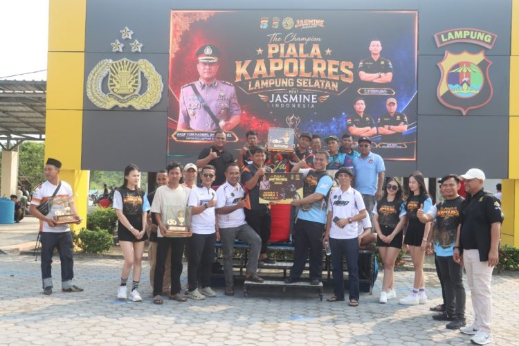 Piala Kapolres Lampung Selatan Hadirkan Juri Jasmine Indonesia dan Hadiah Motor