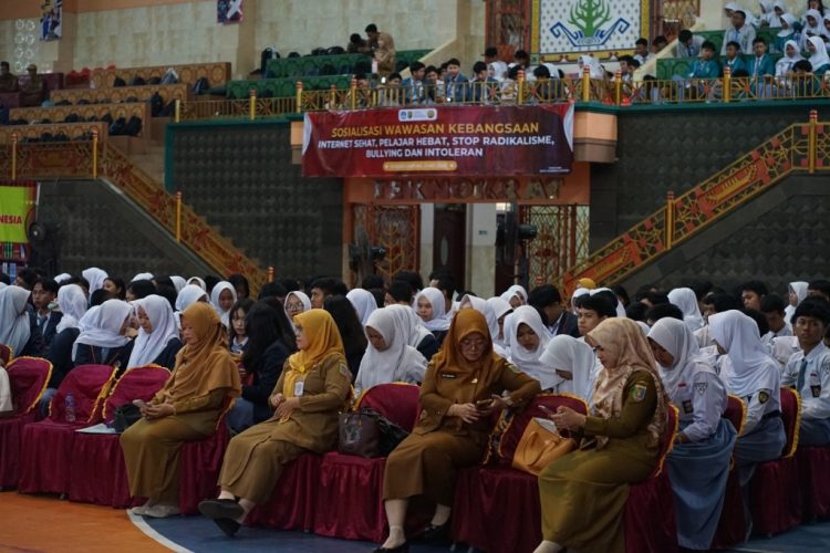 Pelajar Lampung Diperkuat Wawasan Kebangsaan Lewat Sosialisasi Densus 88