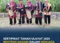 Ketua KAN Sitapa Ungkap Pentingnya Sertipikat Tanah Ulayat bagi Masa Depan Nagari
