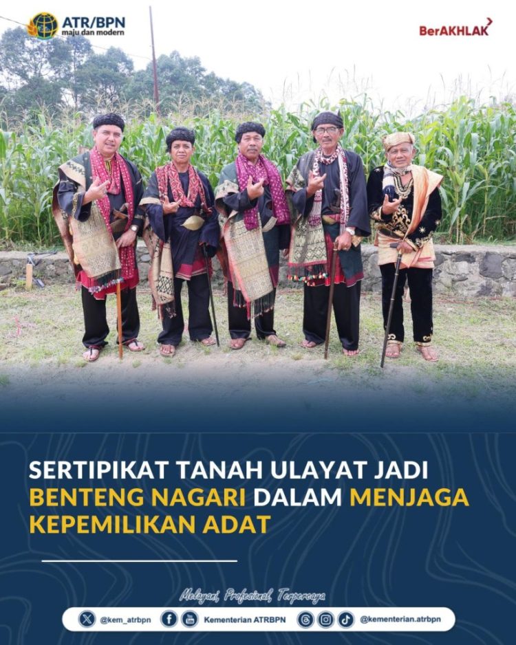 Ketua KAN Sitapa Ungkap Pentingnya Sertipikat Tanah Ulayat bagi Masa Depan Nagari