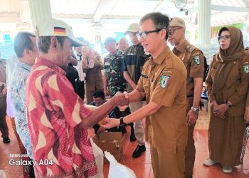 Bantuan Pangan 2026 Disalurkan, Warga Pekon Wonodadi Sambut Antusias