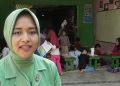 Jauhkan Anak dari Gawai, Babinsa di Lampung Timur Bangun Ruang Belajar Gratis