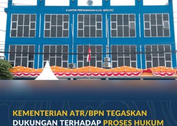 ATR/BPN Sebut Kasus Dugaan Korupsi di Kantah Serang Tanggung Jawab Individu