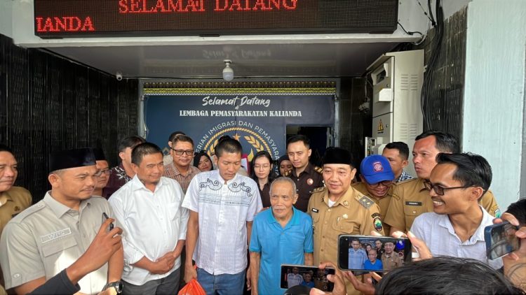Lapas Kalianda Terima Bantuan Sosial untuk Tahanan dari Imipas
