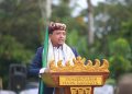Ribuan Warga Hadiri Salat Idul Adha di Pagelaran Utara, Pemkab Pringsewu Sembelih Sapi Limousin Raksasa