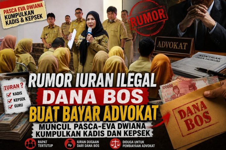 Dugaan Iuran Dana BOS untuk Jasa Advokat Bikin Heboh Bandar Lampung