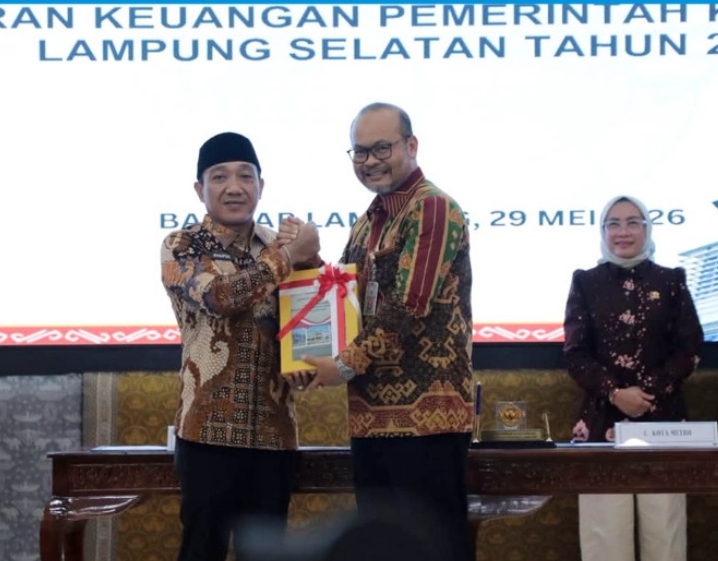 Prestasi Membanggakan, Lampung Selatan Kembali Kantongi WTP dari BPK RI