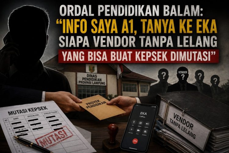 Di Balik WTP Pemkot Bandar Lampung, Muncul Tudingan Vendor Tanpa Lelang di Dunia Pendidikan