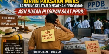 ASN Bukan untuk Liburan, Polemik Iuran Perjalanan MKKS Lampung Selatan Mengemuka