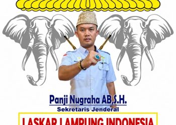 Laskar Lampung Dukung Penegakan Hukum, Minta Kasus Sekda Lampung Tengah Diusut Tuntas