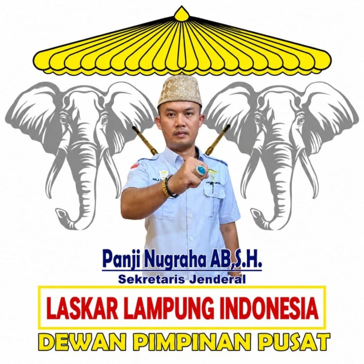 Laskar Lampung Dukung Penegakan Hukum, Minta Kasus Sekda Lampung Tengah Diusut Tuntas