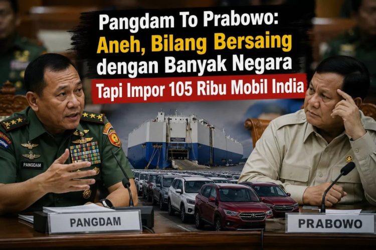 Pidato Prabowo tentang Daya Saing Disorot, Kebijakan Impor Kendaraan Jadi Perbincangan