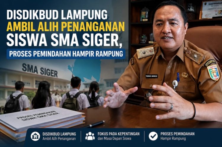 Izin Operasional Belum Terbit, SMA Siger Dilarang Terima Siswa Baru