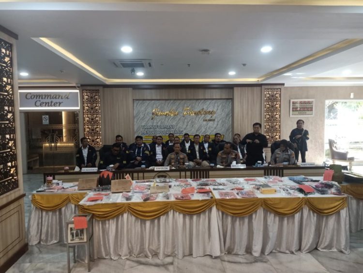 15 Pelaku Kejahatan Jalanan Dilumpuhkan, Polda Lampung Ungkap 95 Tersangka