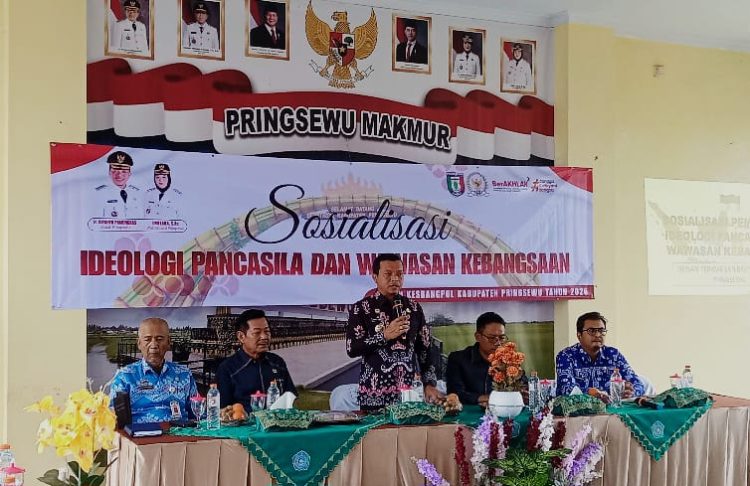 Bupati Pringsewu Ajak Masyarakat Jaga Kerukunan Melalui Pengamalan Nilai Pancasila