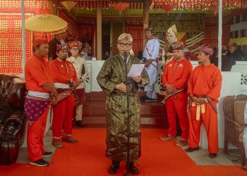 Hadiri Prosesi Timbang Marga, Mirza Perkuat Identitas Budaya Lampung