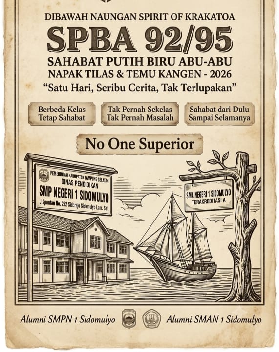 Satu Hari Seribu Cerita: Reuni SPBA 92/95 Hangatkan Lampung Selatan