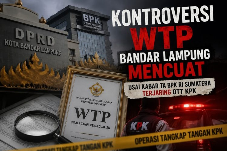 Publik Pertanyakan Integritas WTP Pemkot Bandar Lampung di Tengah Isu OTT KPK