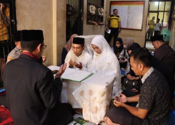 Tersandung Kasus Narkoba Jelang Pernikahan, Aris Tetap Sah Menikahi Siti di Dalam Rutan
