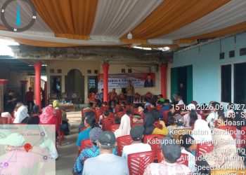 Antusias Warga Tinggi, Samsul Gelar Pembinaan Ideologi Pancasila di Candipuro