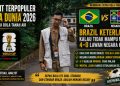 Brasil vs Haiti: Pertarungan Misi Wajib Menang dan Mimpi Besar Tim Kuda Hitam