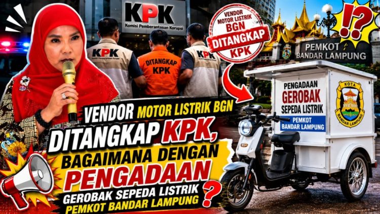 Harga Pasaran Rp18 Juta, Pemkot Bandar Lampung Beli Gerobak Listrik Hampir Rp30 Juta per Unit?