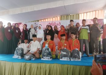 Haru dan Bahagia Warnai Milad ke-2 Pesantren Yatim Al Ishlah Pringsewu