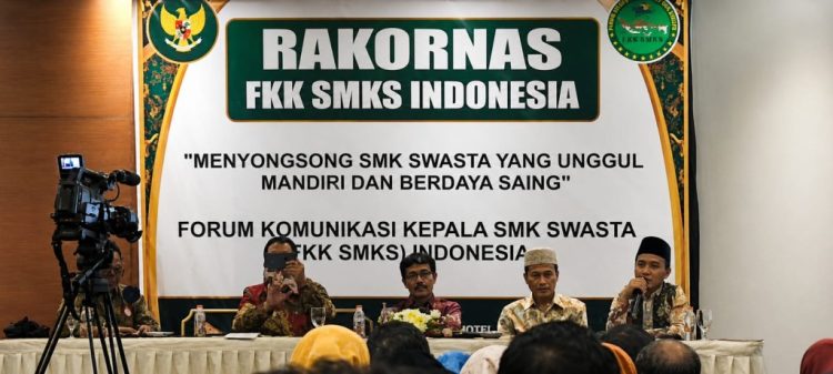 FKK SMK Swasta Indonesia Perkuat Konsolidasi, Dorong Sekolah Swasta Lebih Berdaya Saing