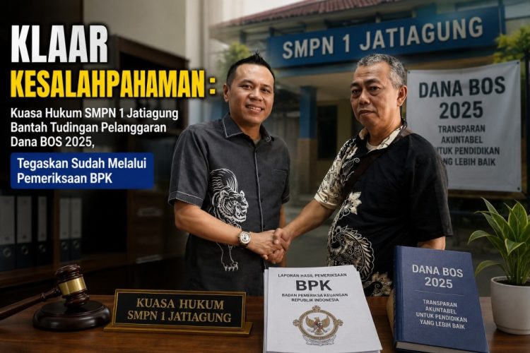 Klarifikasi Resmi! SMPN 1 Jatiagung Sebut Pengelolaan Dana BOS Sesuai Aturan