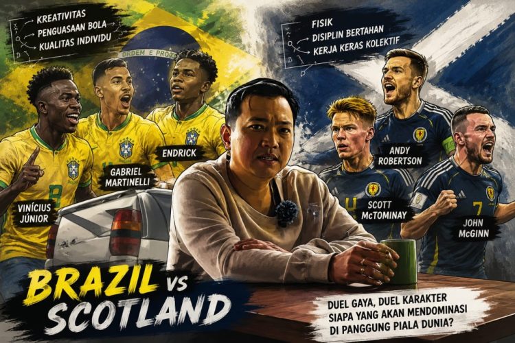 Brasil vs Scotlandia: Laga Penentuan Nasib Tim Samba dan Taruhan Reputasi Ancelotti