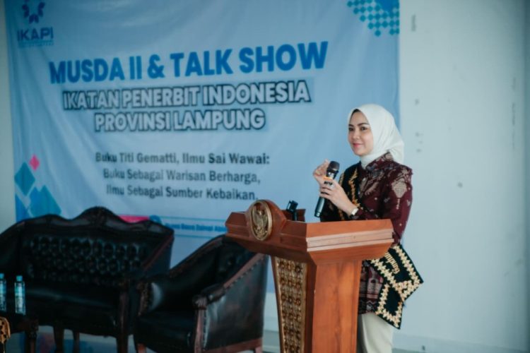 Purnama Wulan Sari Kampanyekan Literasi, Kondisi Anggaran Perpusda Lampung Justru Dipertanyakan