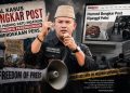 Pemred Bongkar Post Dipanggil Polisi, Laskar Lampung Indonesia Minta Kemerdekaan Pers Tetap Dijaga