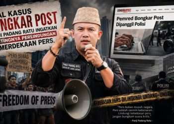 Pemred Bongkar Post Dipanggil Polisi, Laskar Lampung Indonesia Minta Kemerdekaan Pers Tetap Dijaga