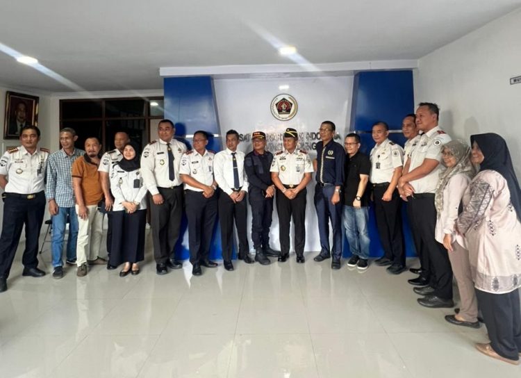 Jalin Kemitraan Strategis, Kakanwil Ditjenpas Lampung dan Kalapas Kalianda Sambangi PWI Lampung