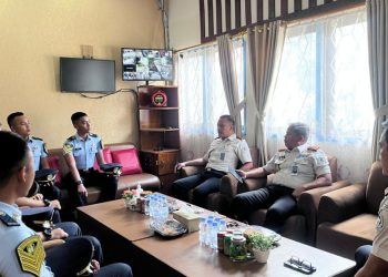 Kunjungi Lapas Kalianda, Direktur Poltekimipas Tekankan Profesionalisme Taruna Magang