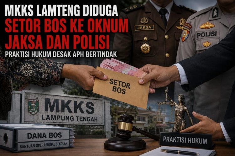 Dugaan Setoran BOS Rp1,8 Miliar di Lampung Tengah Mengemuka, MKKS Bungkam