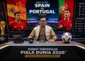 Derbi Iberia Memanas! Spanyol Dijagokan Singkirkan Portugal 2-1 di 16 Besar Piala Dunia 2026