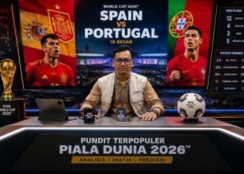 Derbi Iberia Memanas! Spanyol Dijagokan Singkirkan Portugal 2-1 di 16 Besar Piala Dunia 2026