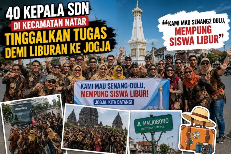 Diduga Berangkat ke Yogyakarta Selama Sepekan, Puluhan Kepala SD di Natar Tuai Sorotan Publik